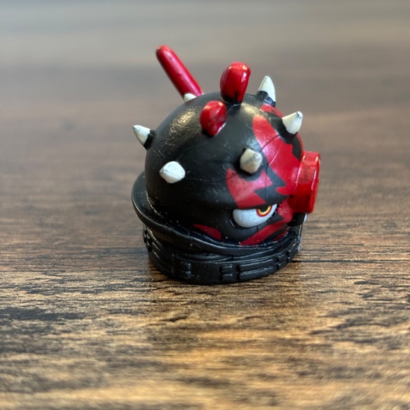 ANGRY BIRDS Star Wars DARTH MAUL Telepod Toy Figure QR CODE Cake Topper - Picture 3 of 6